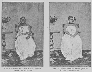 Two Ranis of Travancore